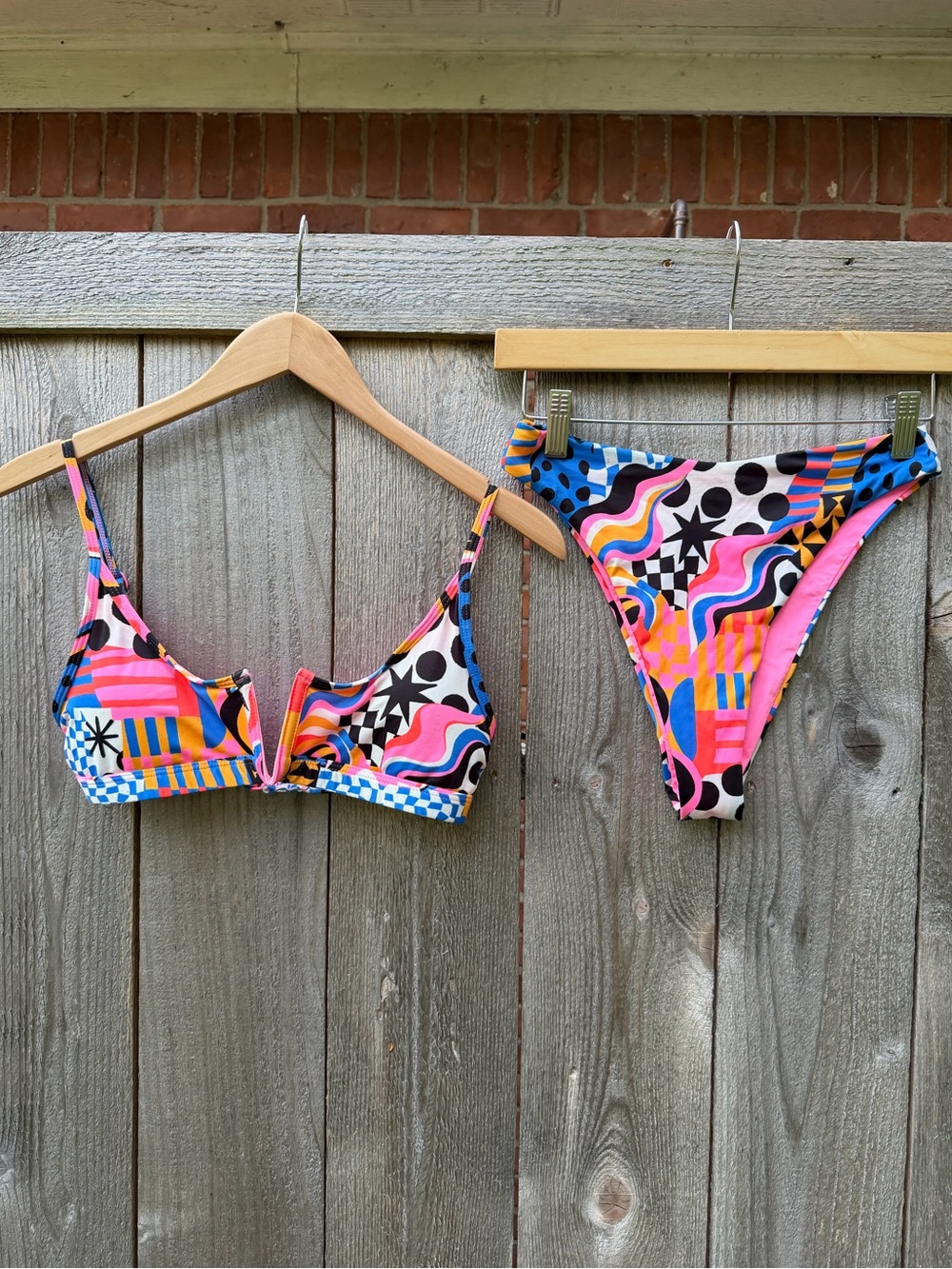 Oneone Geometric Bright Bikini